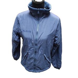 Vintage Columbia Core Interchange Women's Medium Fleece Lined Jacket
